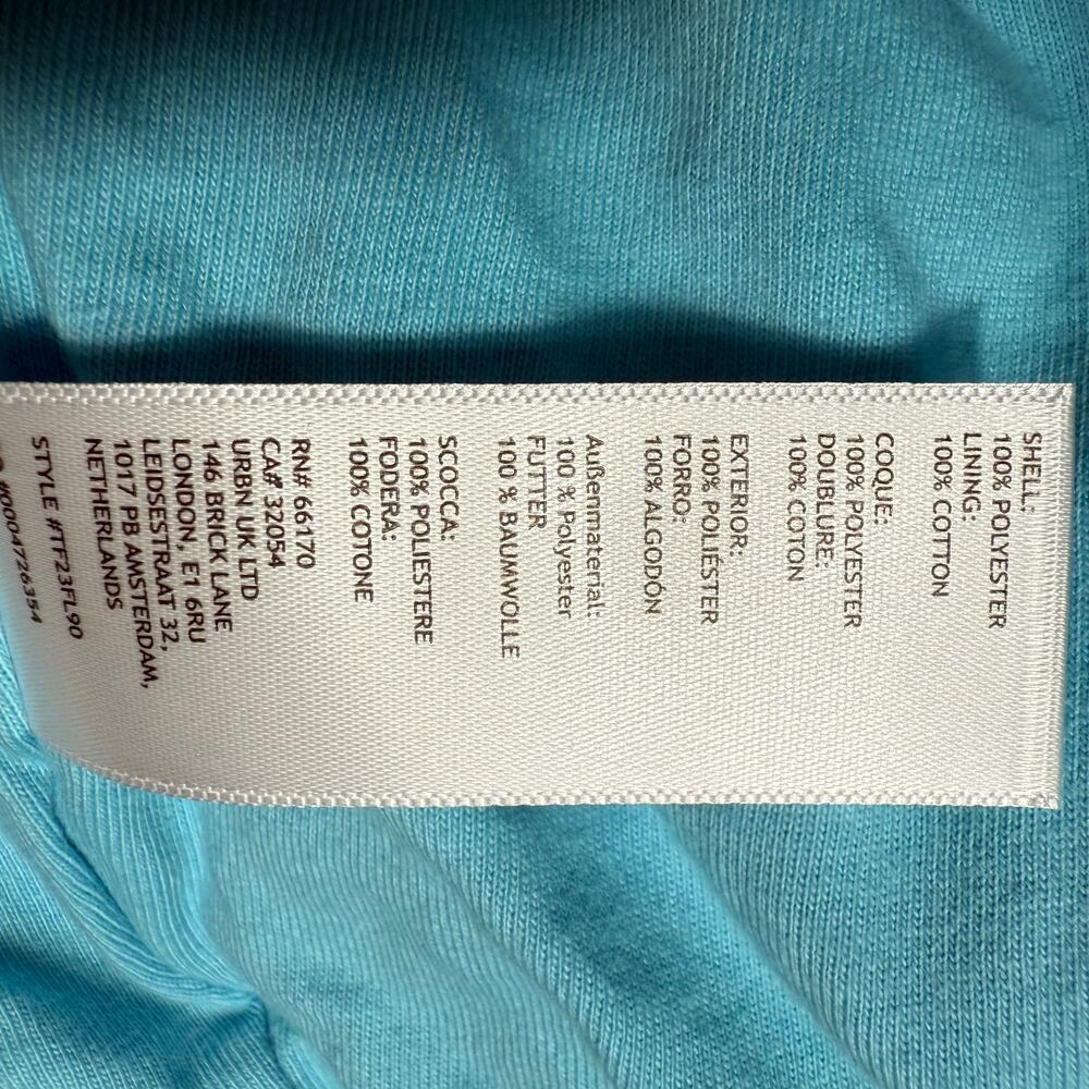 TEDDY FRESH Colorblock Sherpa Hoodie Pastel Cotton Lined SZ M Anime Streetwear - Picture 7 of 9